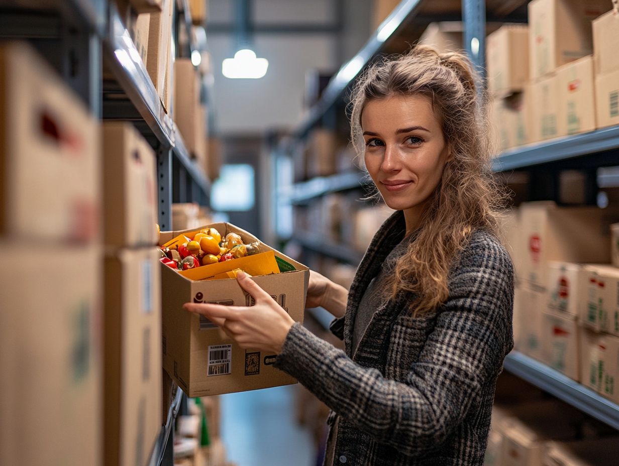 Types of Food Distributed