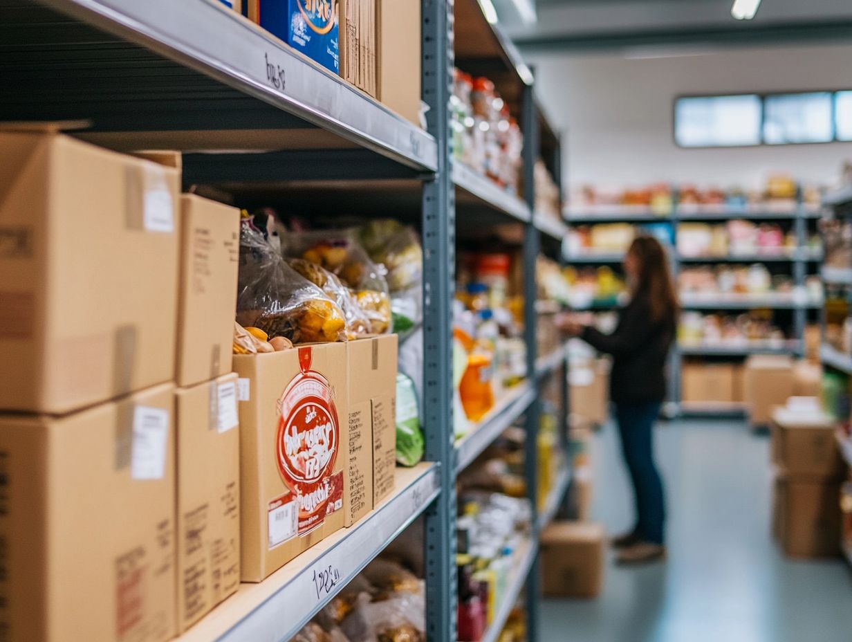  What is the purpose of donating to my local food bank?