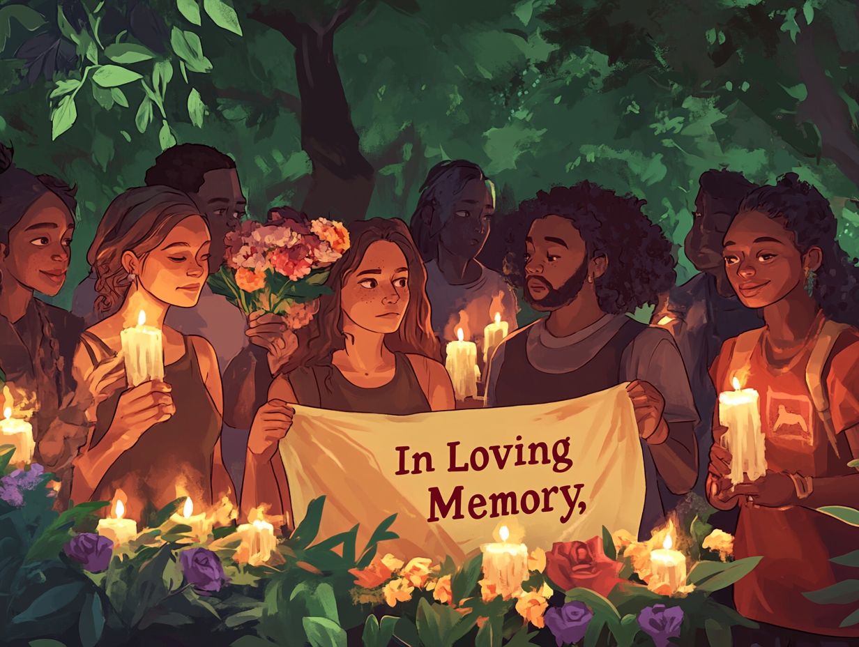 What does it mean to donate in honor of a loved one?